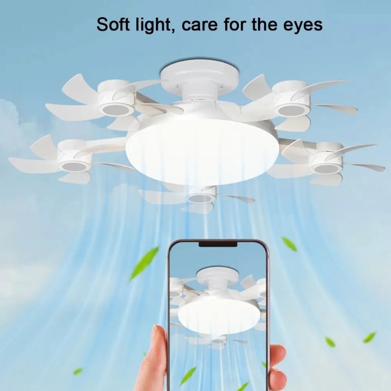 Drone Beacon Light - LED Creative Ceiling Fan Light with
