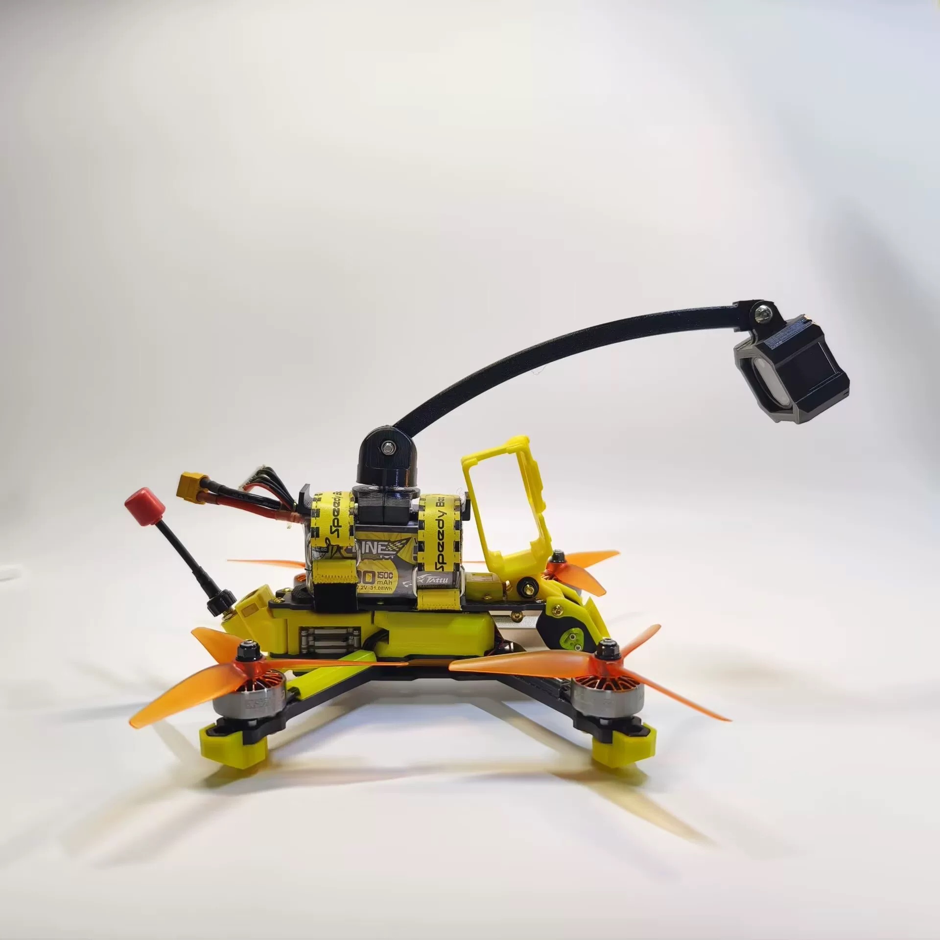 Drone Control Stick - FPV Camera 360-Degree Rotating Selfie Stick
