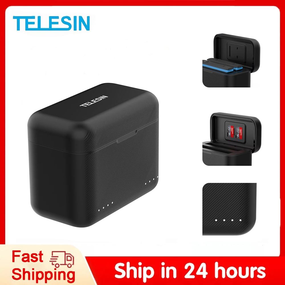 Drone Charging Hub - TELESIN For Insta360 X3 X4 Battery