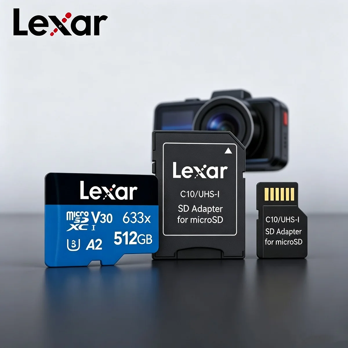 Drone Strobe Light - Lexar SD Cards UHS-I Micro Memory