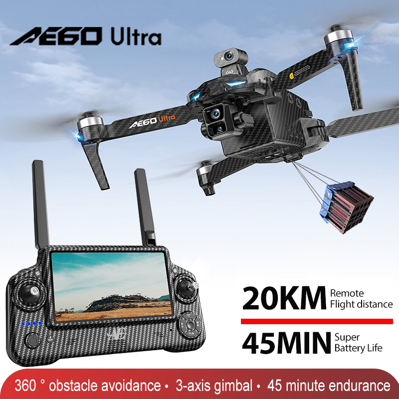 Drone Controller Screen - AE60 GPS Drone Professional 8K Camera