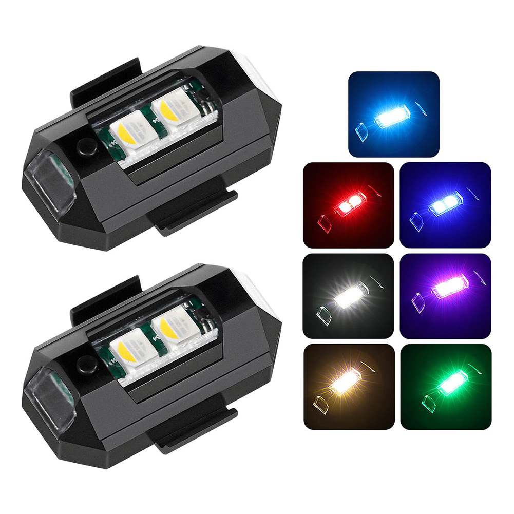 Drone Strobe Light - 2PCS Mini LED Strobe Lights Decorative,