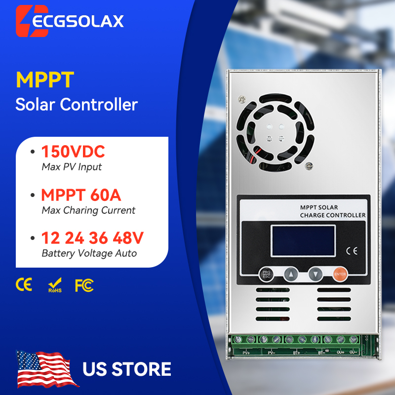Drone Solar Charger - ECGSOLAX 60A MPPT Solar Charge Controller