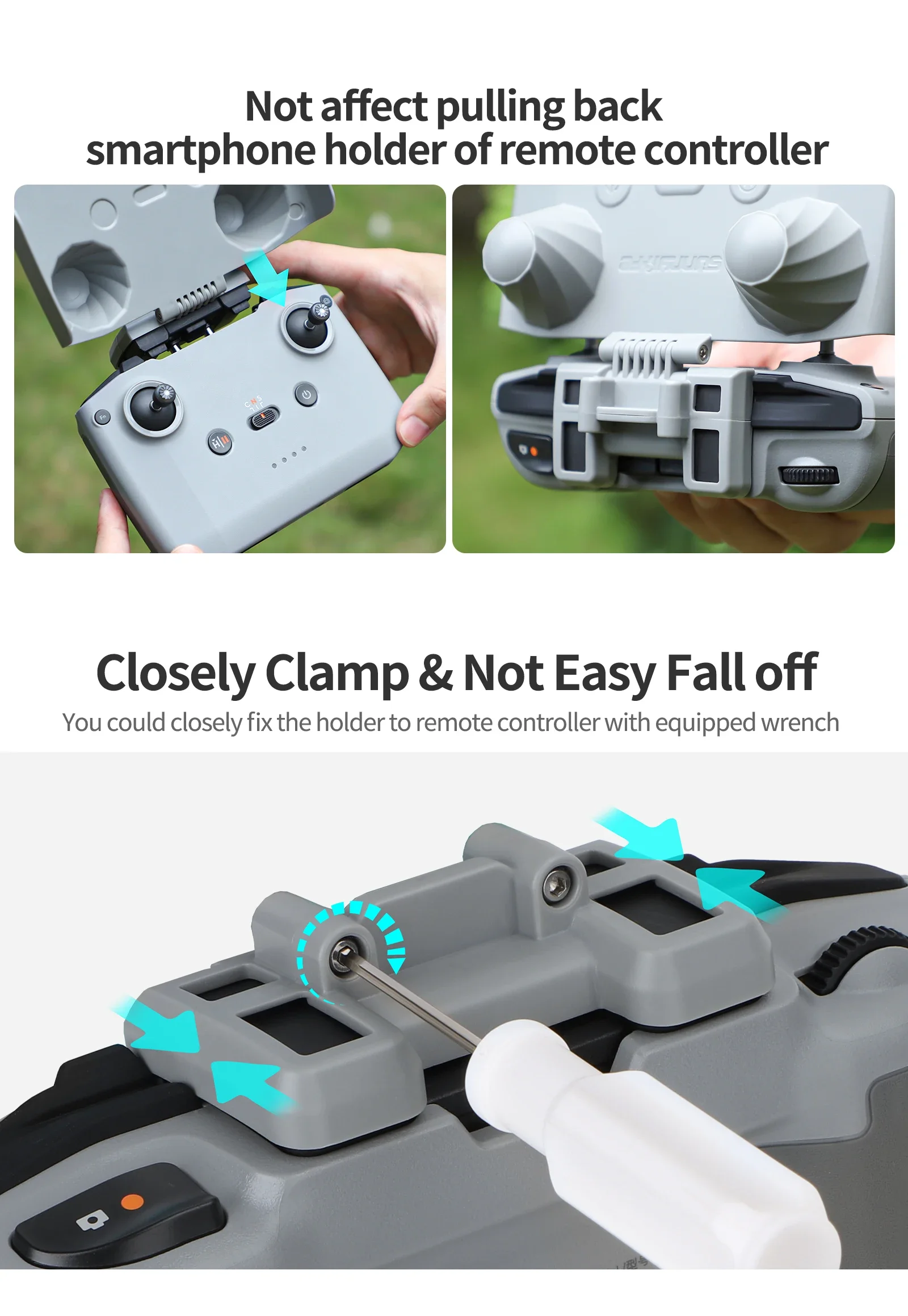 2 in 1 Controller Protector Su - Drone Controller Hood ulasan dan harga