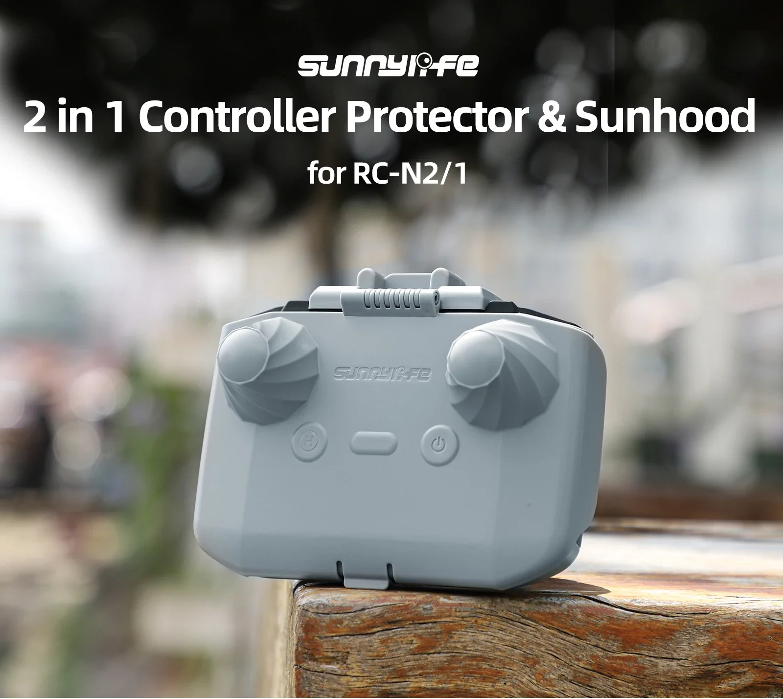 2 in 1 Controller Protector Su - Drone Controller Hood ulasan dan harga
