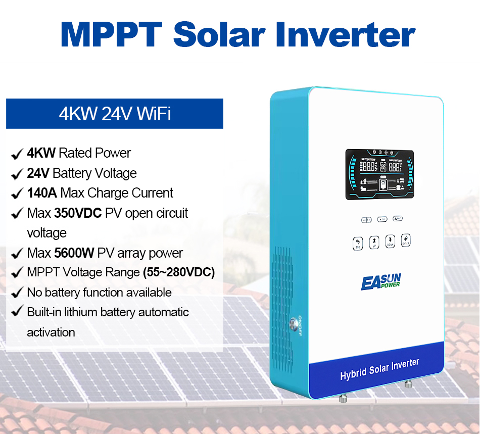 EASUN POWER 4KW Inverter 110V  - Drone Solar Charger ulasan dan harga