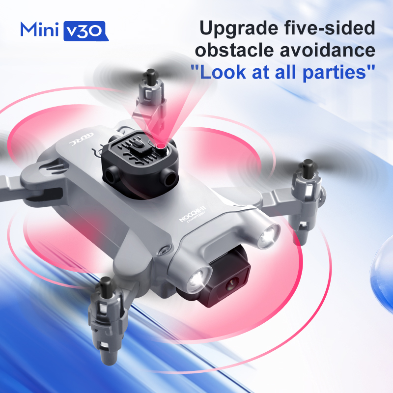 Mini V30 WiFi FPV Drone With 4 - Drone Remote Controller Lanyard ulasan dan harga
