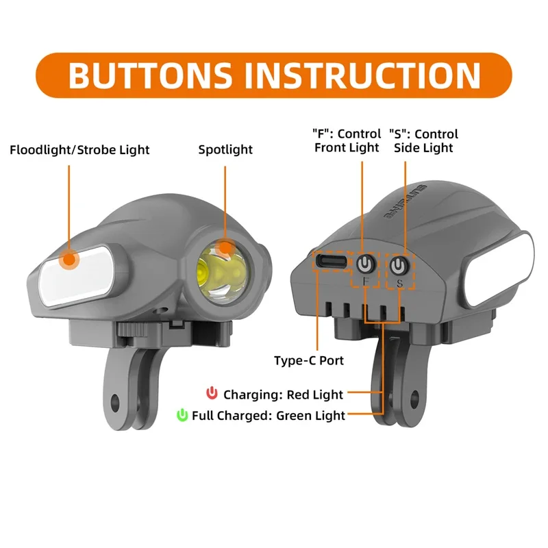 1Set Flight Searchlight Fill S - Drone Strobe Light ulasan dan harga