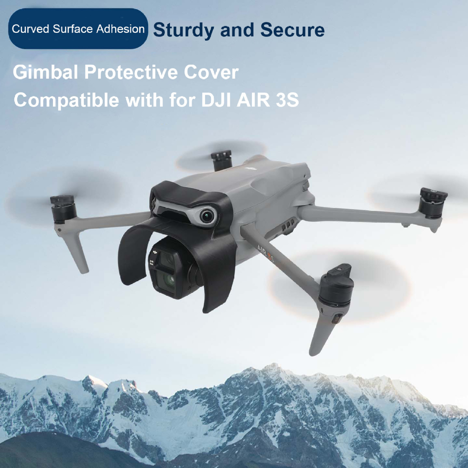 for DJI Mavic Air 3S Lens Hood - Drone Sun Shade ulasan dan harga