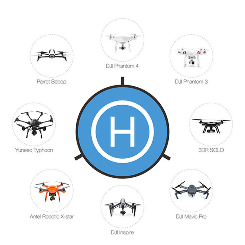 55cm Drone Quadcopters Accesso - Drone Landing Pad ulasan dan harga