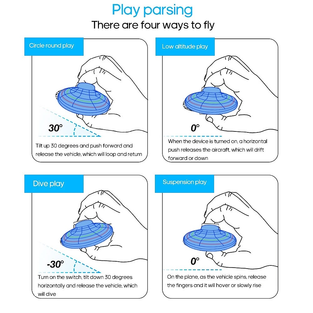 Flying Ball Boomerang Flyorb M - Drone Beacon Light ulasan dan harga