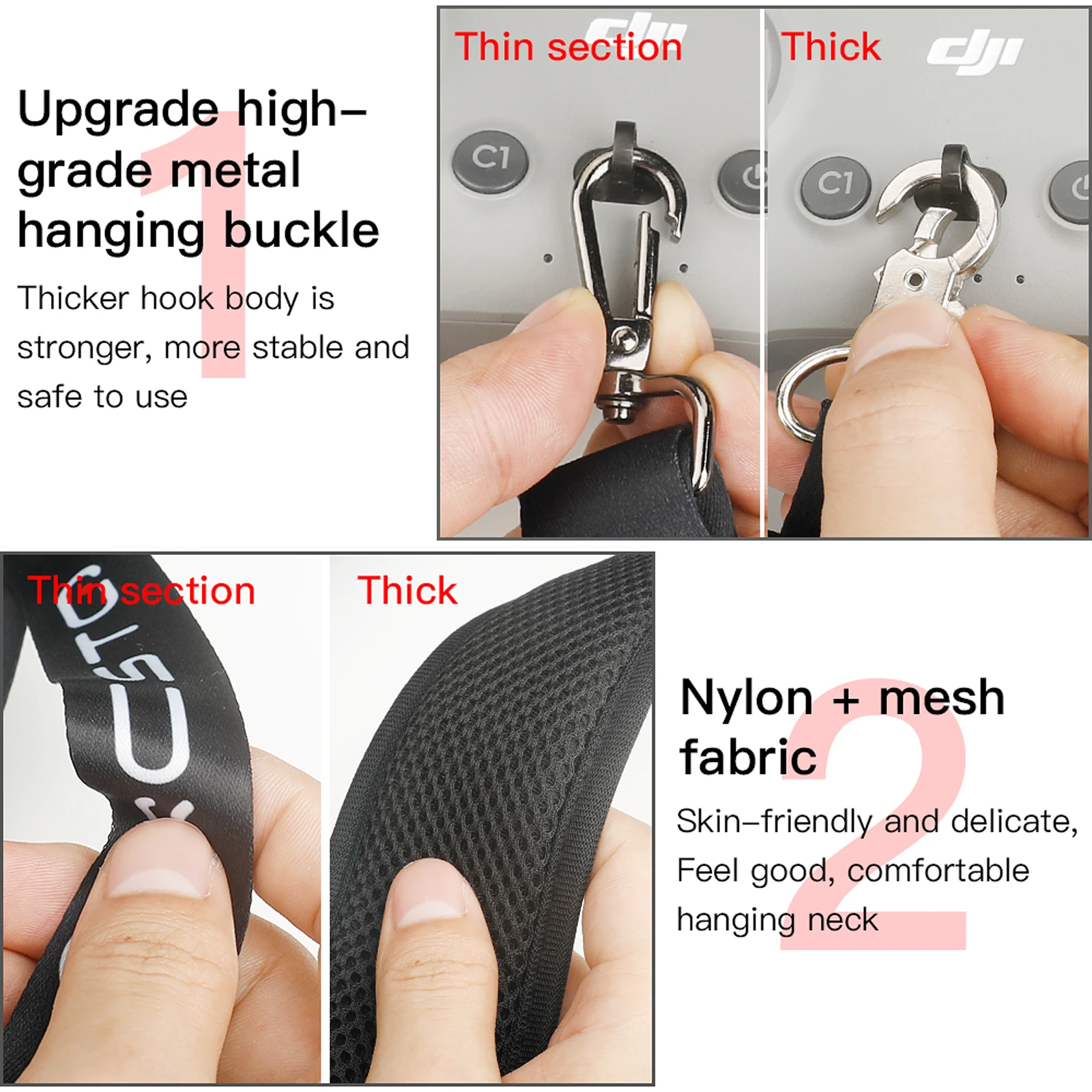 For DJI Avata Drone Lanyard Ne - Drone Neck Strap ulasan dan harga