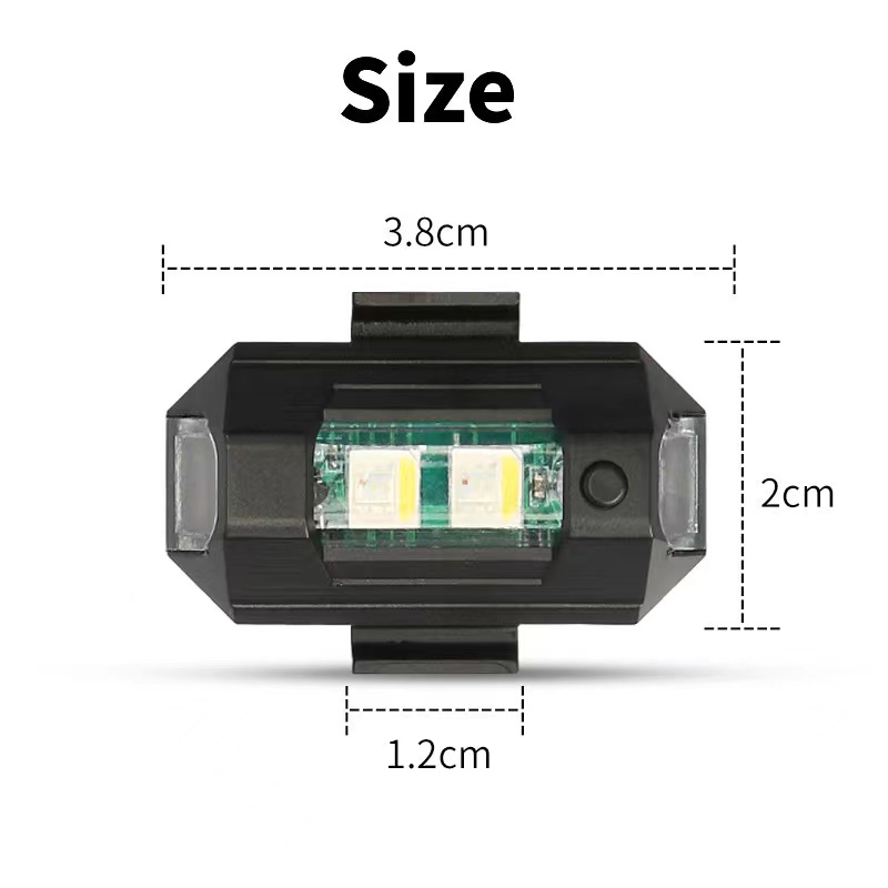 Motorcycle Lights Drone Strobe - Drone Strobe Light ulasan dan harga
