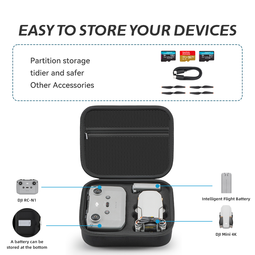 Portable Storage Bag Protectiv - Drone Carrying Case ulasan dan harga