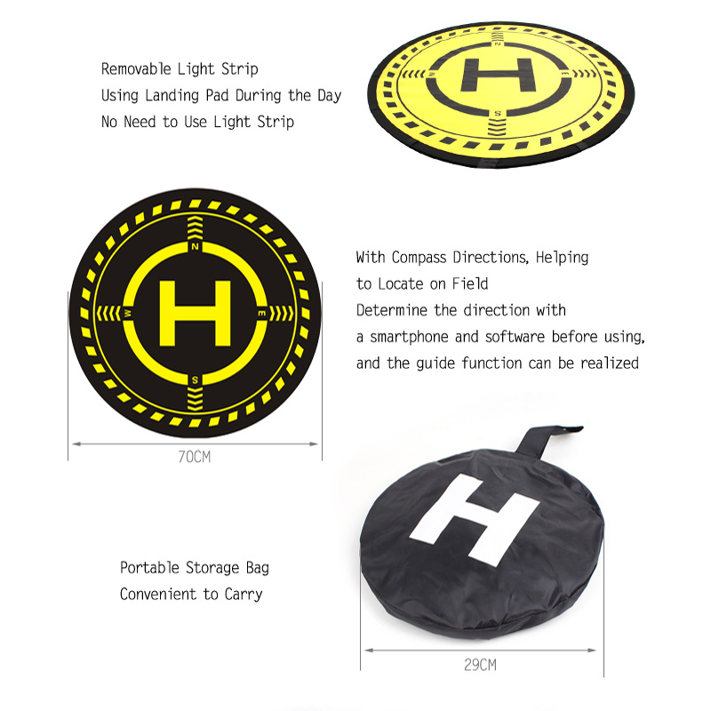 drone Parking apron with light - Drone Landing Pad ulasan dan harga