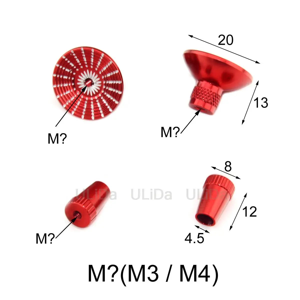 M3 M4 Aluminum Transmitter Joy - Drone Control Stick ulasan dan harga