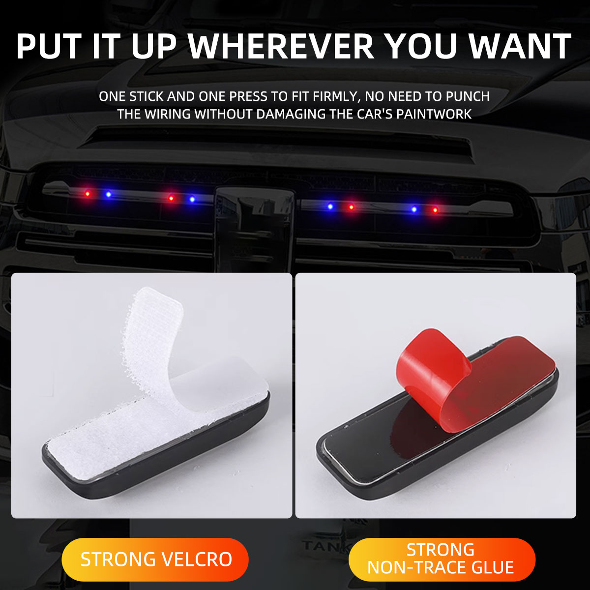 Solar Power Anti-Theft Alarm L - Drone Strobe Light ulasan dan harga