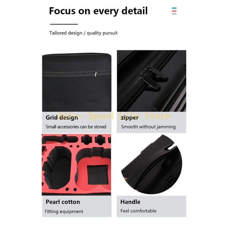 02DA for Avata Carrying Bag, T - Drone Hard Shell Case ulasan dan harga