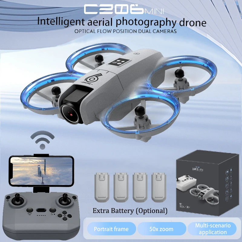 CZ06 Mini RC Quadcopter Drone  - Drone Remote Controller Lanyard ulasan dan harga