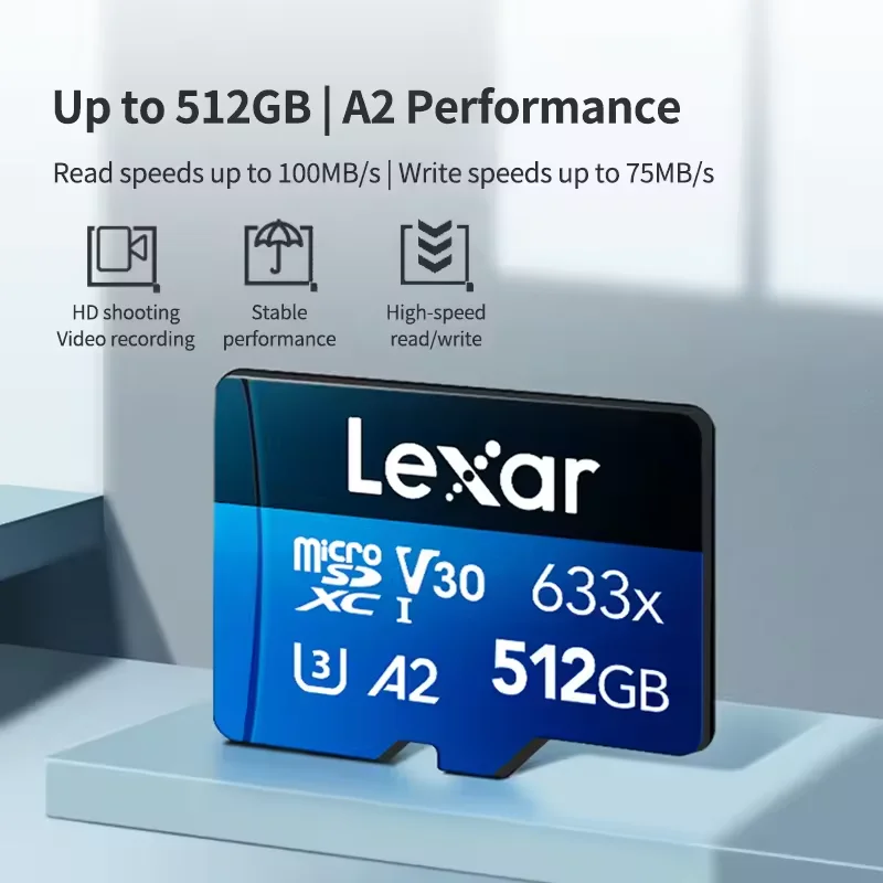 Lexar SD Cards UHS-I Micro Mem - Drone Strobe Light ulasan dan harga