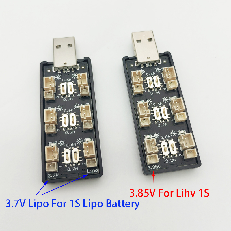 6CH USB 1S LiPo/LiHv 3.7V/4.2V - Drone Power Bank ulasan dan harga