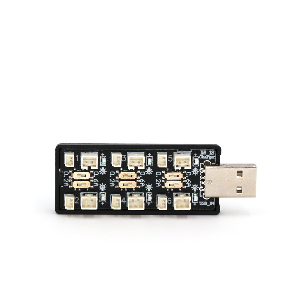6CH USB 1S LiPo/LiHv 3.7V/4.2V - Drone Power Bank ulasan dan harga