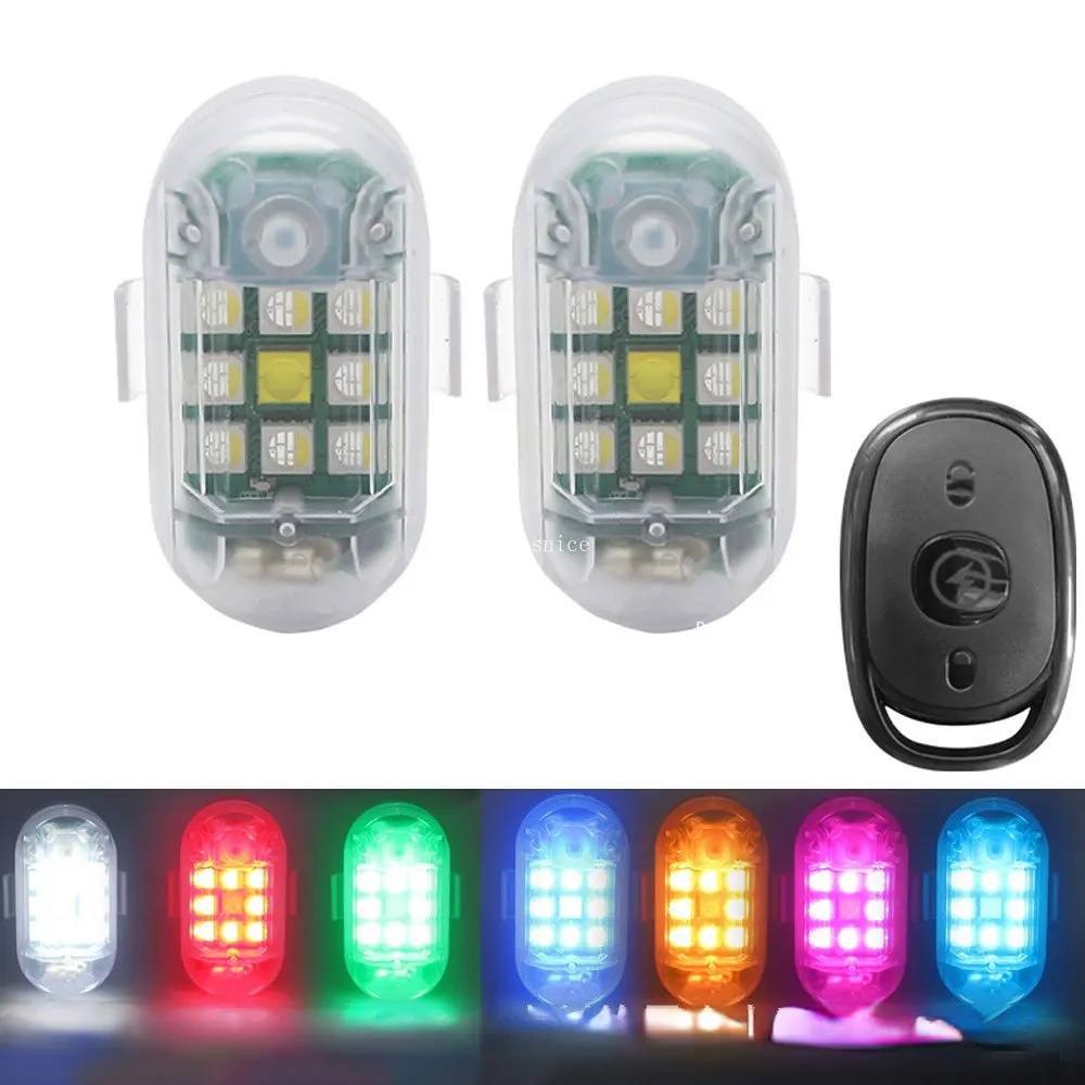 1/2Pcs Wireless LED Strobe Lig - Drone Strobe Light ulasan dan harga