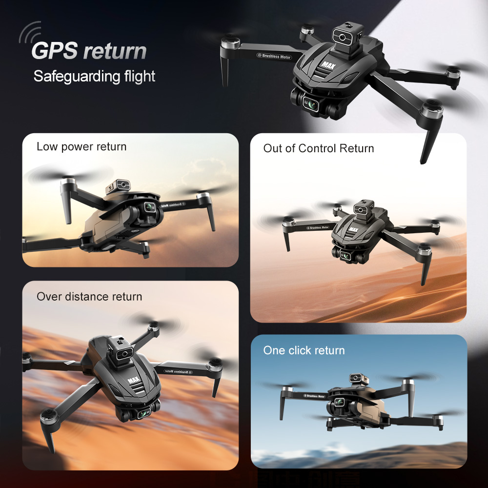 V168 PRO Max GPS Drone 8K Prof - Drone Power Bank ulasan dan harga