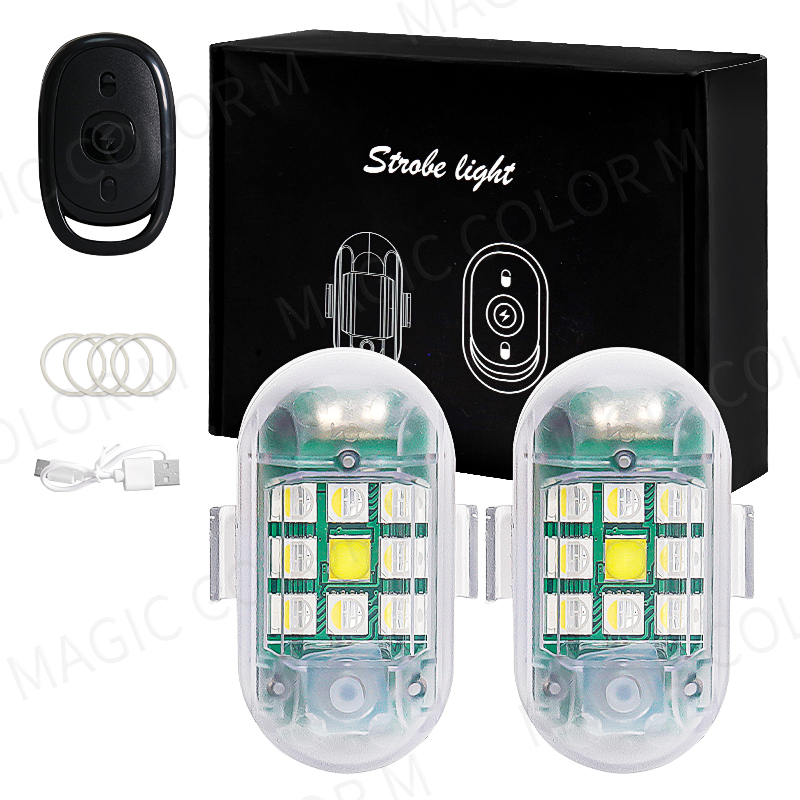 2PCS Wireless LED Strobe Light - Drone Strobe Light ulasan dan harga