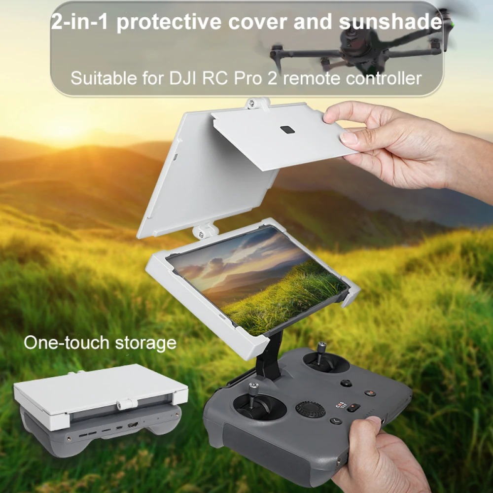 2 in 1 Sun Hood Protect﻿ive Co - Drone Sun Shade ulasan dan harga