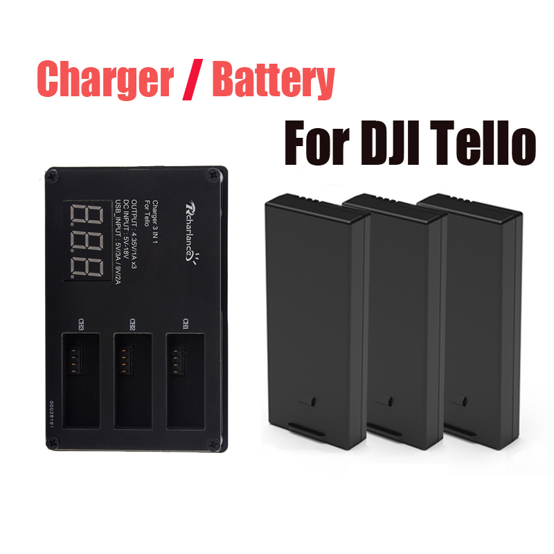 Original DJI Tello battery / D - Drone Charging Hub ulasan dan harga