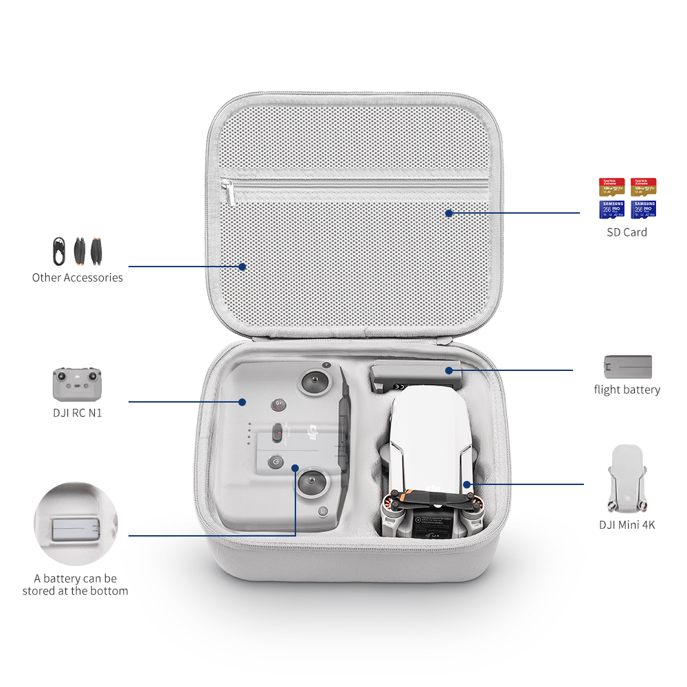 XFJI Storage Bag Protective Ca - Drone Controller Hood ulasan dan harga