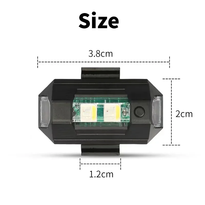 Motorcycle Lights Drone Strobe - Drone Strobe Light ulasan dan harga