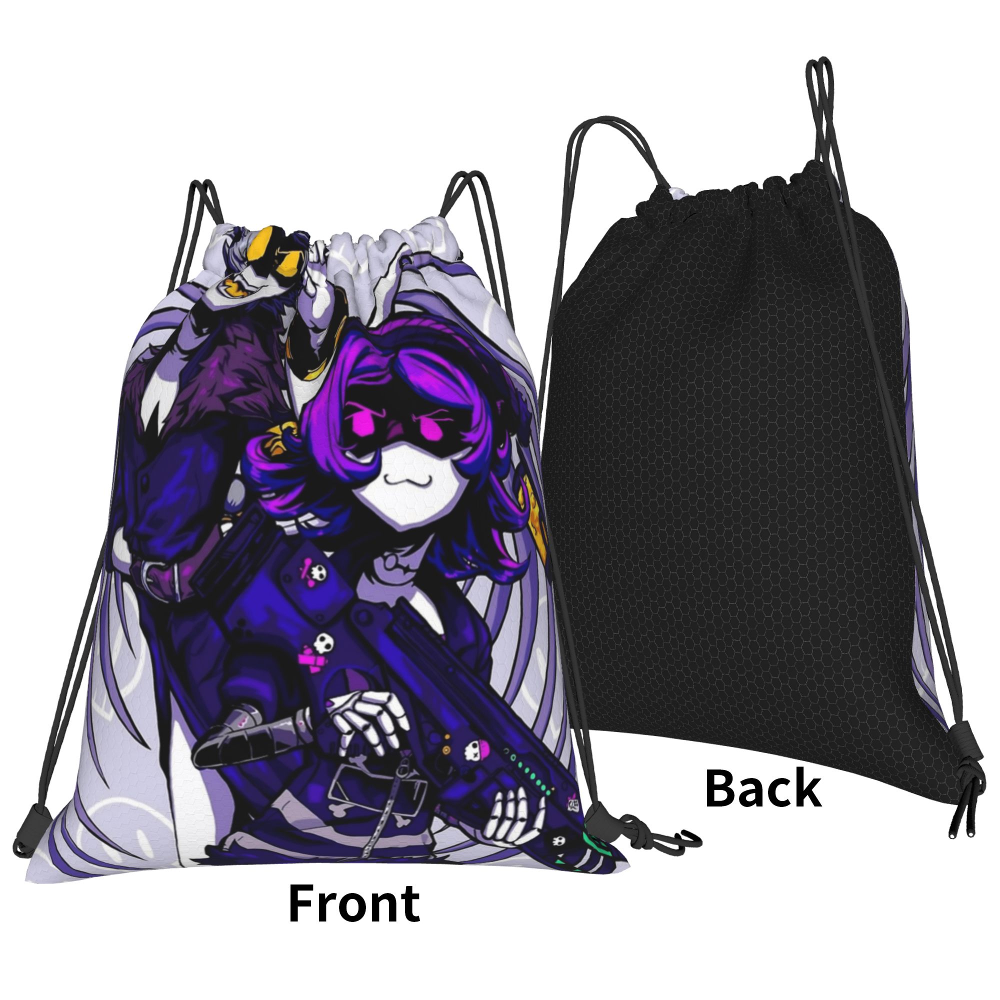Murder Drones Anime Drawstring - Drone Backpack ulasan dan harga