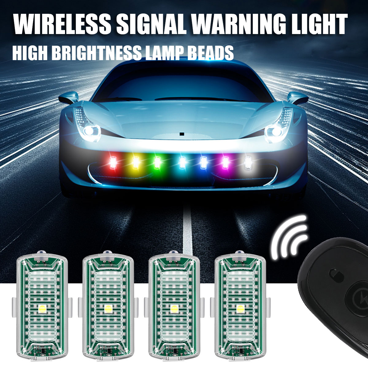 Wireless Remote Control LED St - Drone Strobe Light ulasan dan harga