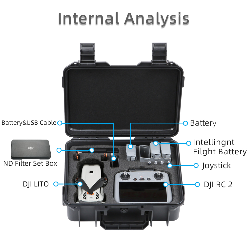 For DJI LITO 1 X1 Drone Hard S - Drone Controller Hood ulasan dan harga