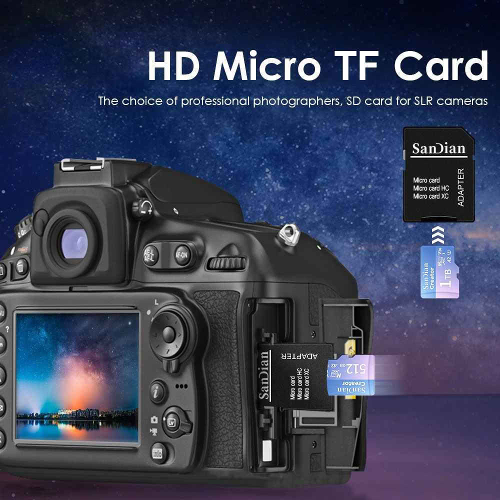Mini SD Memory Card 128GB 256G - Drone Strobe Light ulasan dan harga