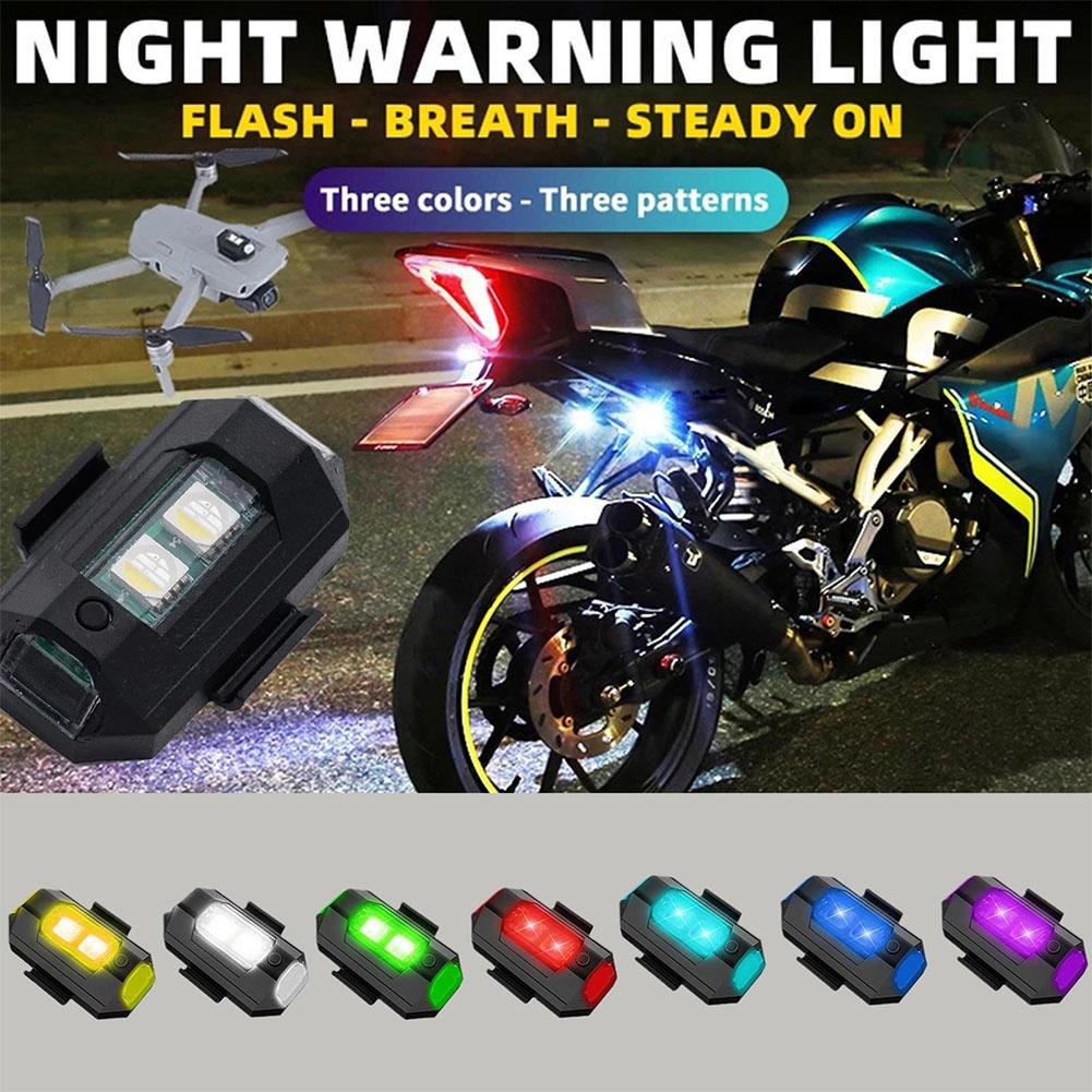 2PCS Mini LED Strobe Lights De - Drone Strobe Light ulasan dan harga