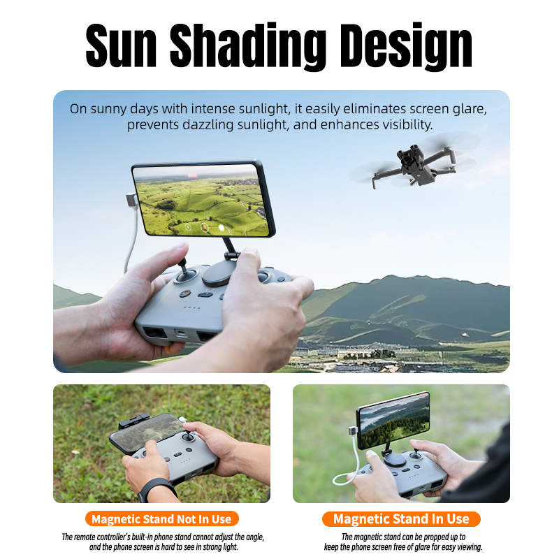 RC N3 360° Rotation & Foldable - Drone Tablet Mount ulasan dan harga