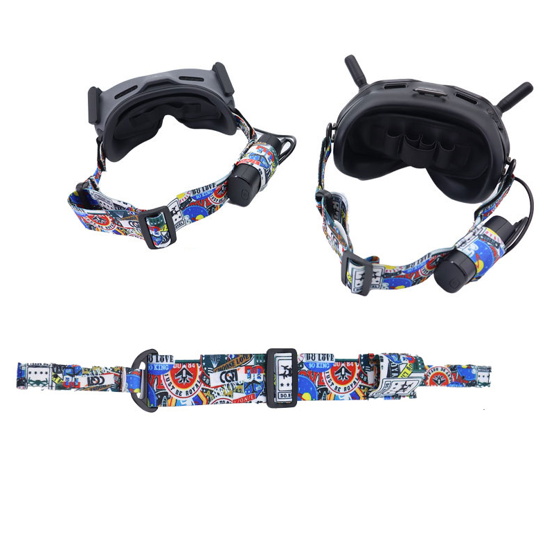 Goggles Head Strap Headband El - Drone Neck Strap ulasan dan harga