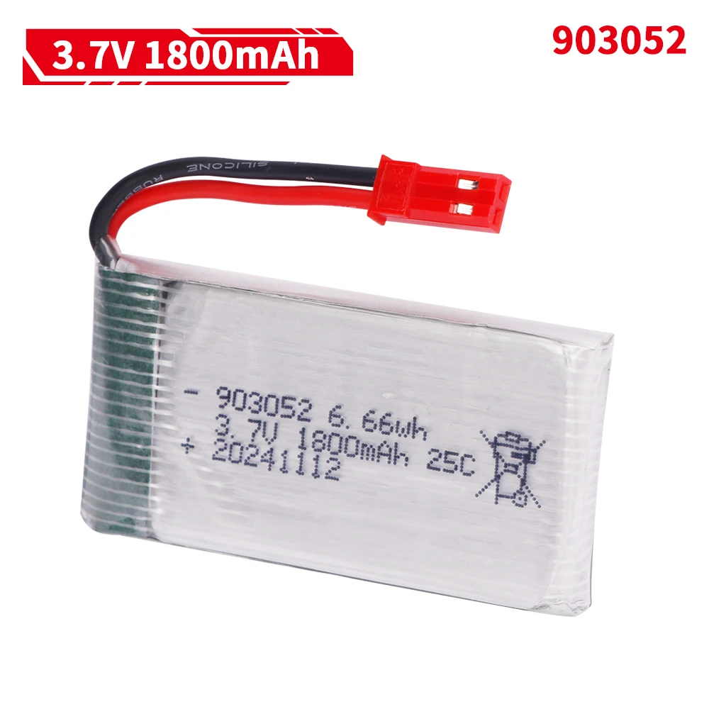3.7V 1800mAh 903052 lipo Batte - Drone Battery Charger ulasan dan harga