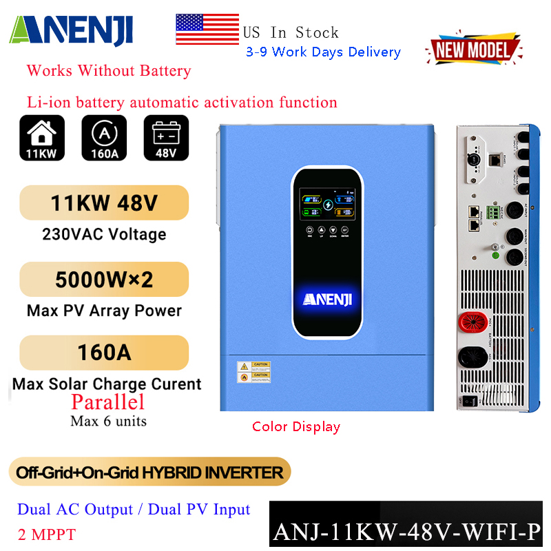 ANENJI 11KW 48V Hybrid Solar I - Drone Solar Charger ulasan dan harga