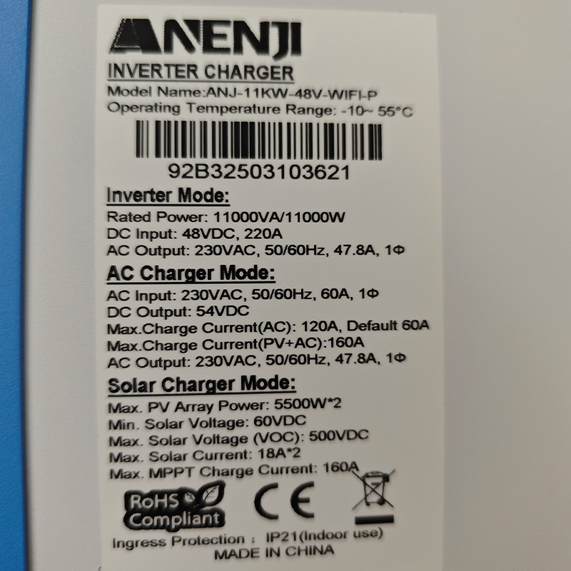 ANENJI 11KW 48V Hybrid Solar I - Drone Solar Charger ulasan dan harga