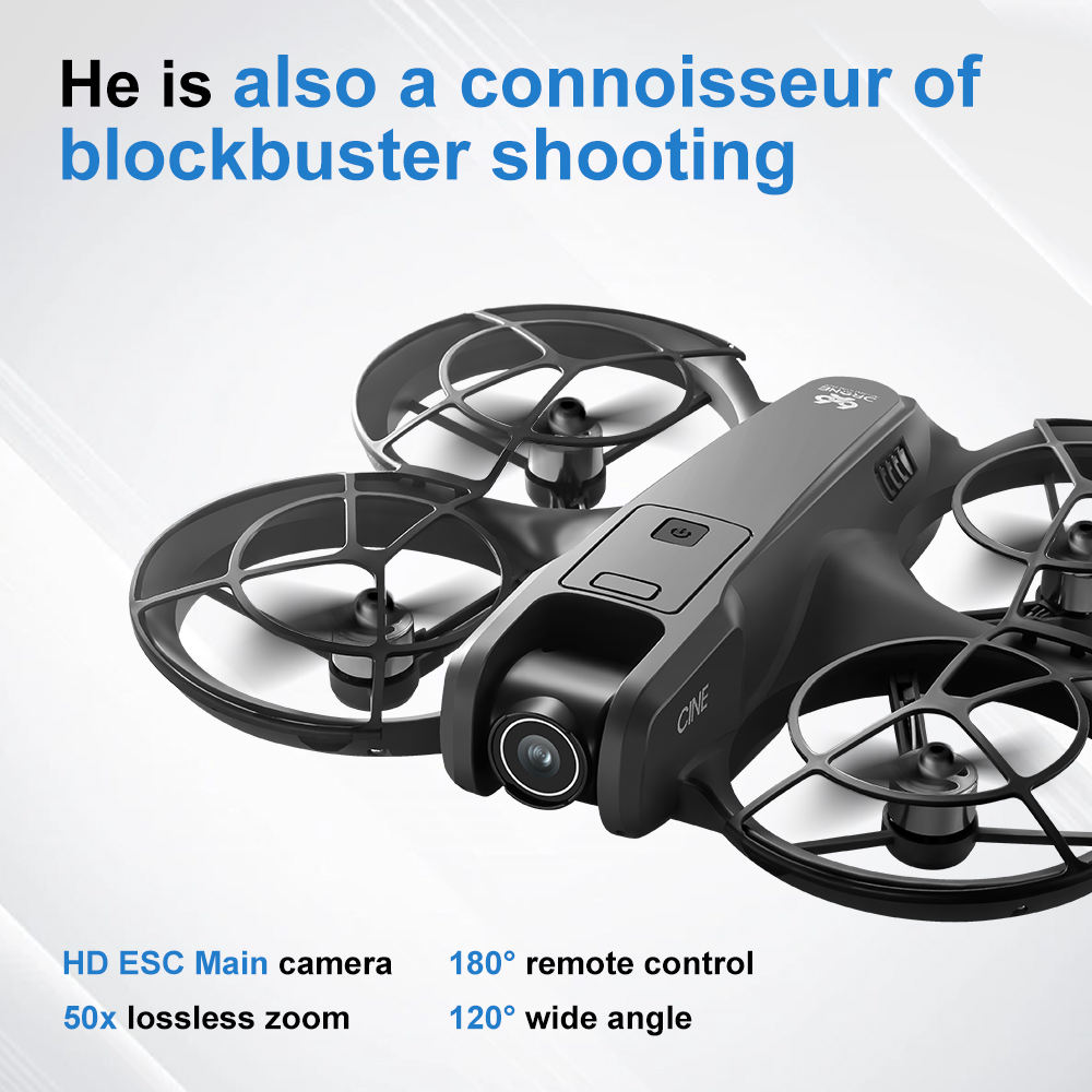 V666 Foldable Mini Drone 4K Du - Drone Remote Controller Lanyard ulasan dan harga