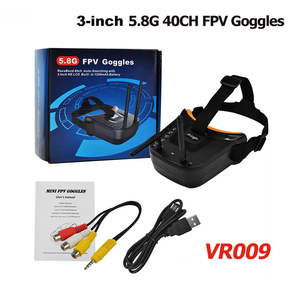VR009 FPV Video Goggles 3Inch  - Drone Controller Screen ulasan dan harga